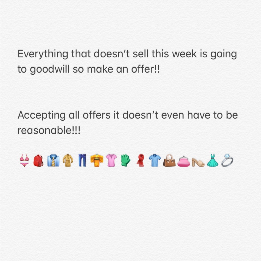EVERYTHING MUST GO